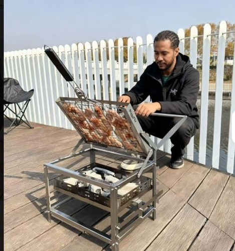 Grill ribaltabile carbone - grill,