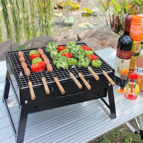Barbecue carbone acciaio - barbecue, a